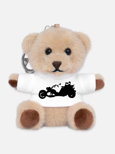 Trike - Teddy Schlüsselanhänger - Weiß