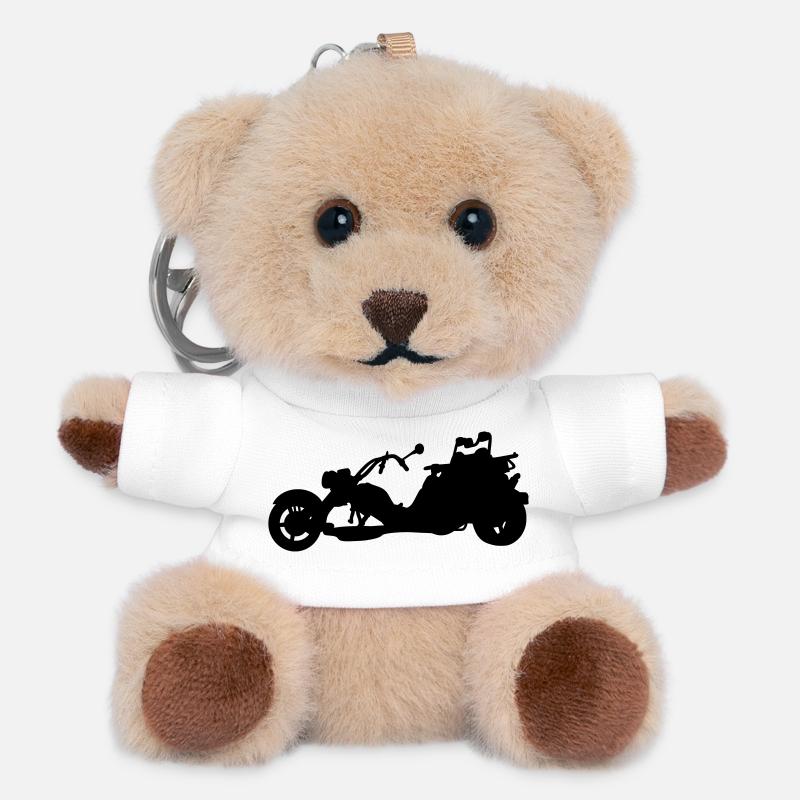 Trike - Teddy Schlüsselanhänger - Weiß