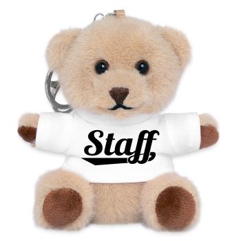 2541614 127337063 STAFF - Teddy Schlüsselanhänger - Weiß - Vorne