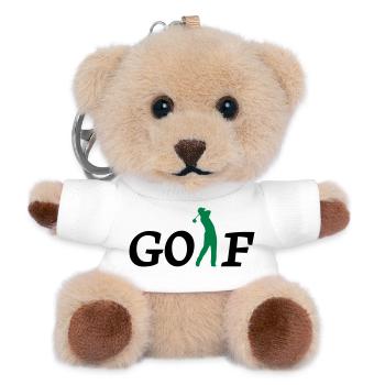 golf - Teddy Keyring - white - Front