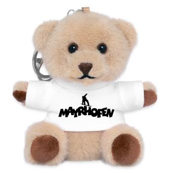 Mayrhofen Snowboard Snowboarder Snowboarding - Teddy Schlüsselanhänger - Weiß - Vorne