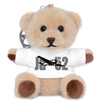Ju-52 - Teddy Schlüsselanhänger - Weiß - Vorne