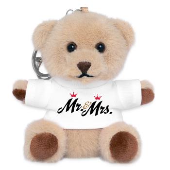 wedding - Teddy Keyring - white - Front