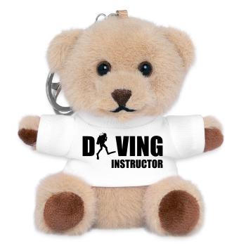 Diving Instructor - Teddy Keyring - white - Front