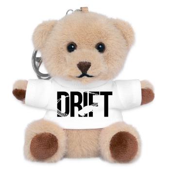 drift - Teddy Keyring - white - Front