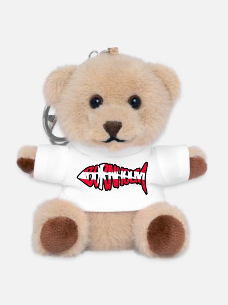 Bornholm Fisch - Teddy Schlüsselanhänger - Weiß