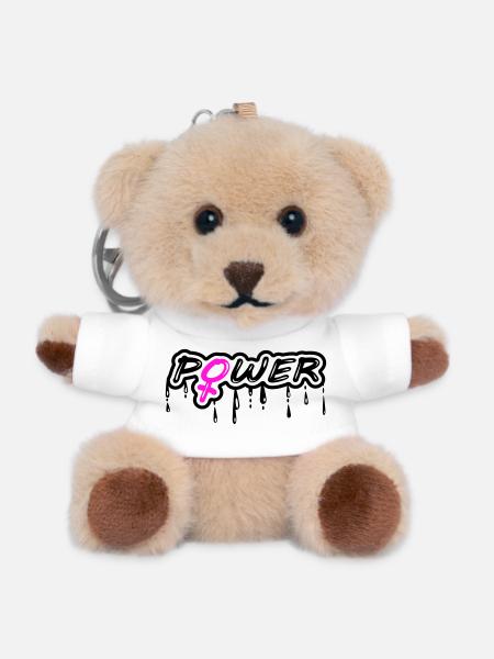 Femme Power Femme Power femme power avec le symbole féminin - Porte-clés ourson - blanc