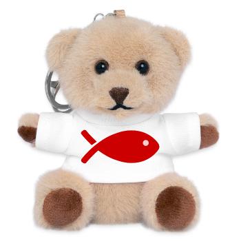 FISCH - Teddy Schlüsselanhänger - Weiß - Vorne