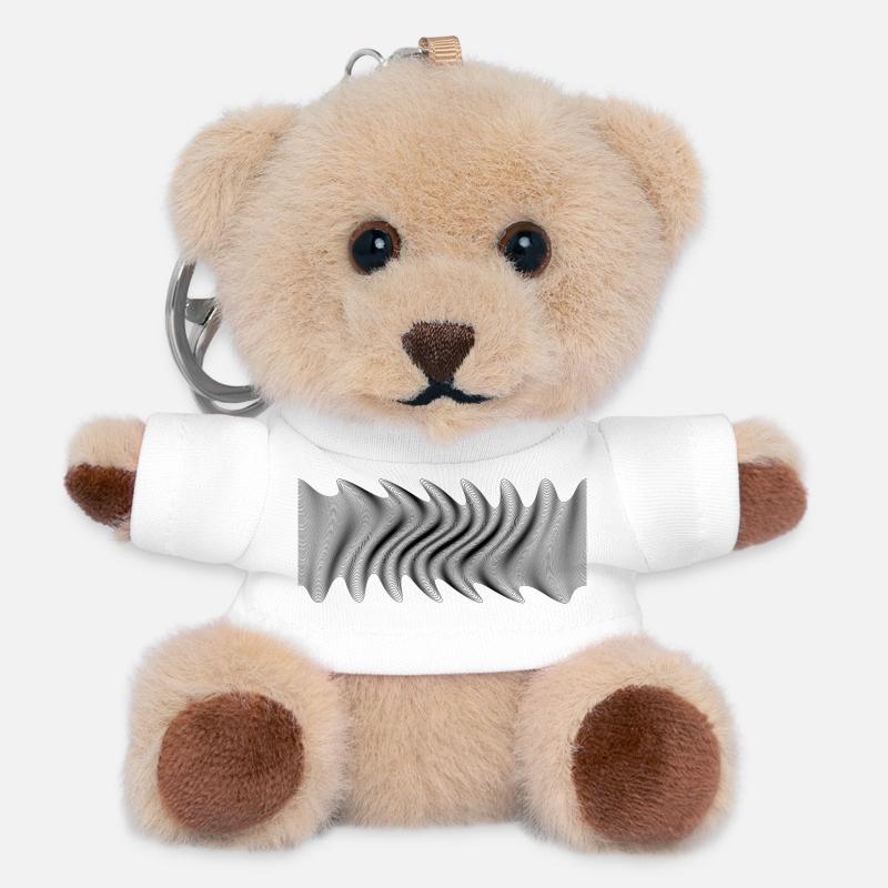 moorreee2 - Teddy Schlüsselanhänger - Weiß