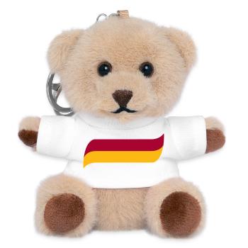 Sari Kirmizi - Teddy Schlüsselanhänger - Weiß - Vorne