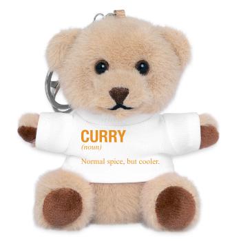 CURRY - Teddy Schlüsselanhänger - Weiß - Vorne