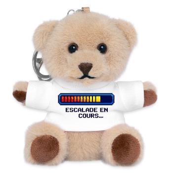 Escalation Shirt – Geek Humor Français - Teddy Keyring - white - Front