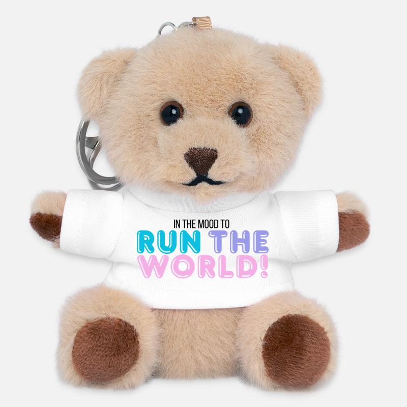 I run the world - Teddy Keyring - white