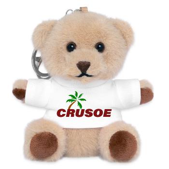 CRUSOE - Teddy Schlüsselanhänger - Weiß - Vorne