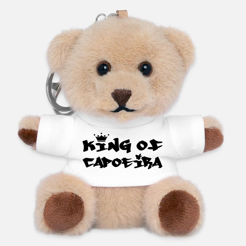 The King of Capoeira - Teddy Keyring - white