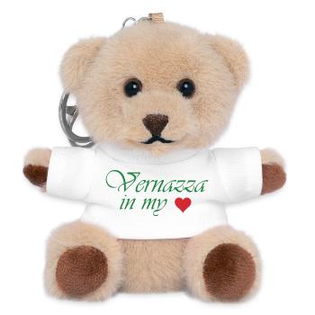 Vernazza in My Heart - Teddy Keyring - white - Front