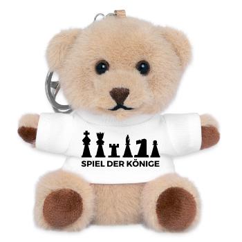 Spiel der Könige - Teddy Schlüsselanhänger - Weiß - Vorne