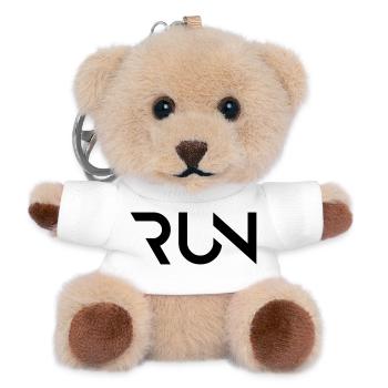 LAUF - Teddy Schlüsselanhänger - Weiß - Vorne