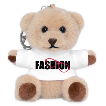 Fashion - Teddy Keyring - white - Front