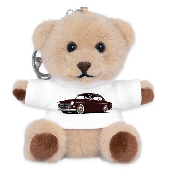 120er Serie Single Custom - Teddy Schlüsselanhänger - Weiß - Vorne