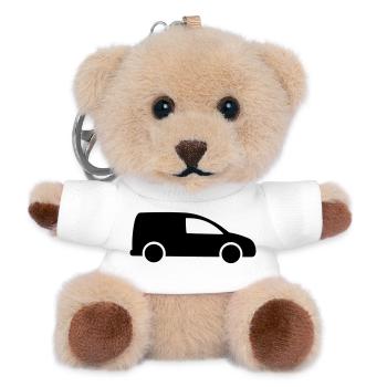 Van logo Delivery - Teddy Keyring - white - Front