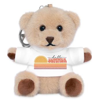 Sommer - Teddy Schlüsselanhänger - Weiß - Vorne