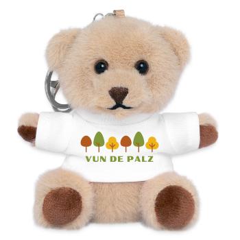 Fuchsloch - Teddy Schlüsselanhänger - Weiß - Vorne