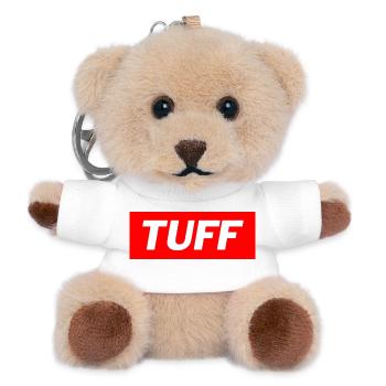 Tuff - Funny Memes - Teddy Schlüsselanhänger - Weiß - Vorne