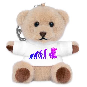 Statement for all motocross - Teddy Keyring - white - Front
