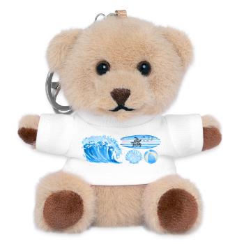 ocean vibe - Teddy Schlüsselanhänger - Weiß - Vorne
