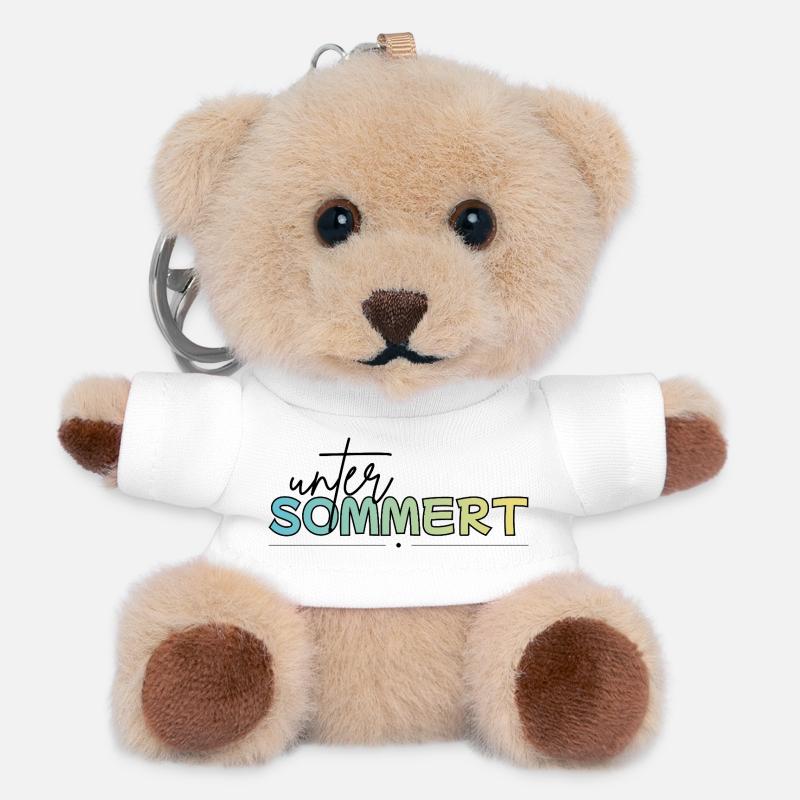 Under summer, vacation, summer - Teddy Keyring - white