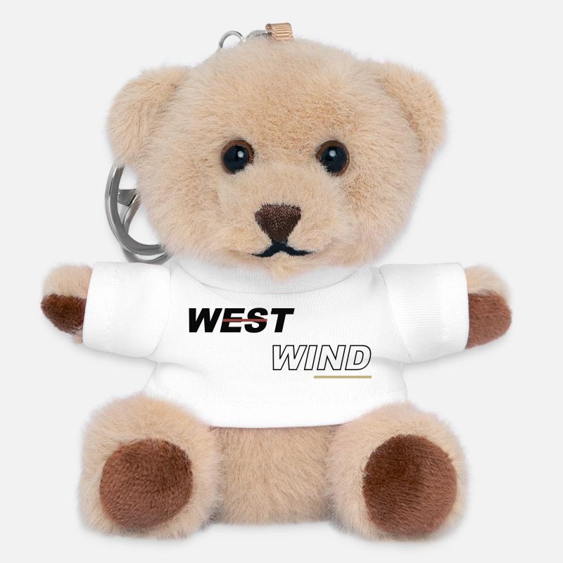 WESTWIND - Teddy Schlüsselanhänger - Weiß