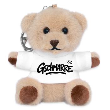 Gschmarre - Teddy Schlüsselanhänger - Weiß - Vorne