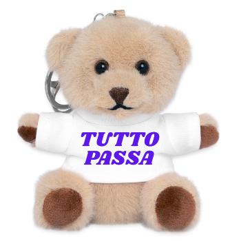 tutto passa - Teddy Keyring - white - Front