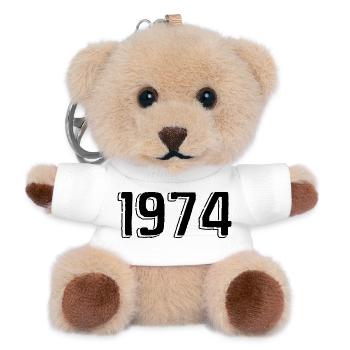 1974 - Teddy Keyring - white - Front