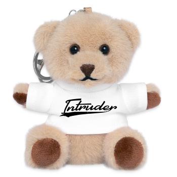 Intruder - Teddy Keyring - white - Front