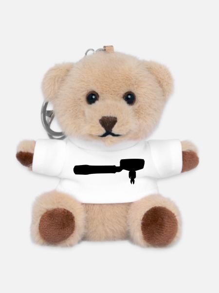 Here are the final metadata for your minimalis - Teddy Keyring - white