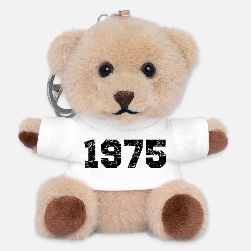 1975 - Teddy Keyring - white