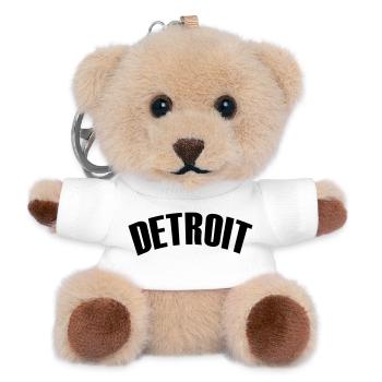Chemise de Détroit - Porte-clés ourson - blanc - Devant
