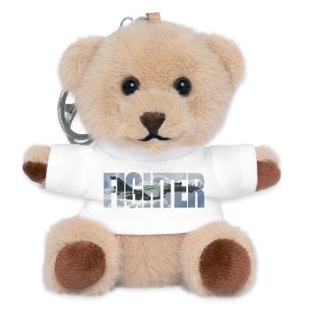 Fighter F-14 Tomcat - Teddy Keyring - white - Front