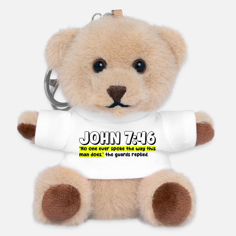 John 7:46 | Bible Quote - Teddy Keyring - white