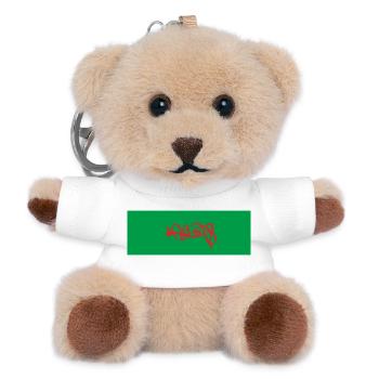 Graffiti Lagos Souvenir Portugal - Teddy Keyring - white - Front