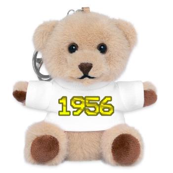 1956 - Teddy Schlüsselanhänger - Weiß - Vorne