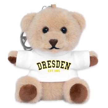 Dresden Est. 1965 - Teddy Schlüsselanhänger - Weiß - Vorne