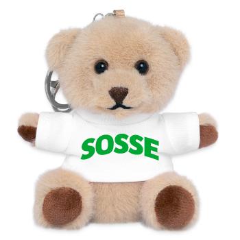 Sosse für immer - Teddy Schlüsselanhänger - Weiß - Vorne