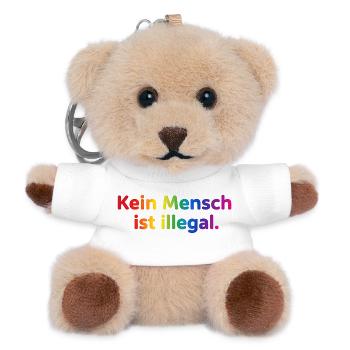 Rainbow Embassy Clothing - Teddy Keyring - white - Front