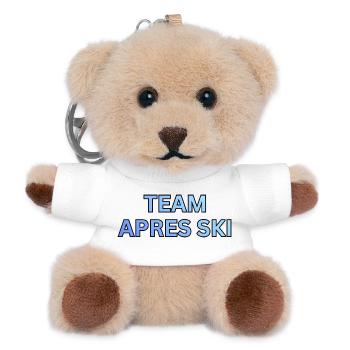 Team Après Ski Gradient - Teddy Keyring - white - Front