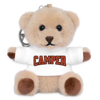 Camper - Teddy Keyring - white - Front