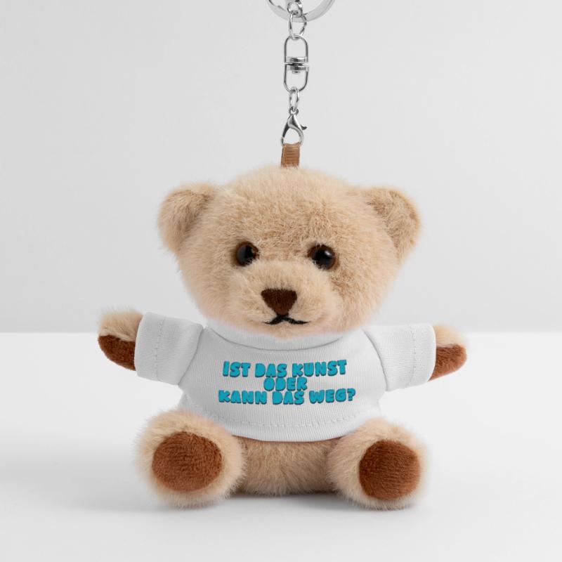 ist das Kunst oder kann das weg? Teddy Schlüsselanhänger