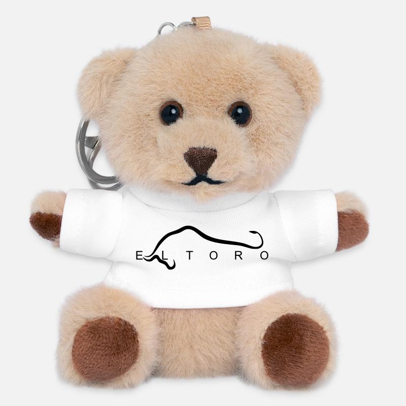 El_Toro - Teddy Schlüsselanhänger - Weiß